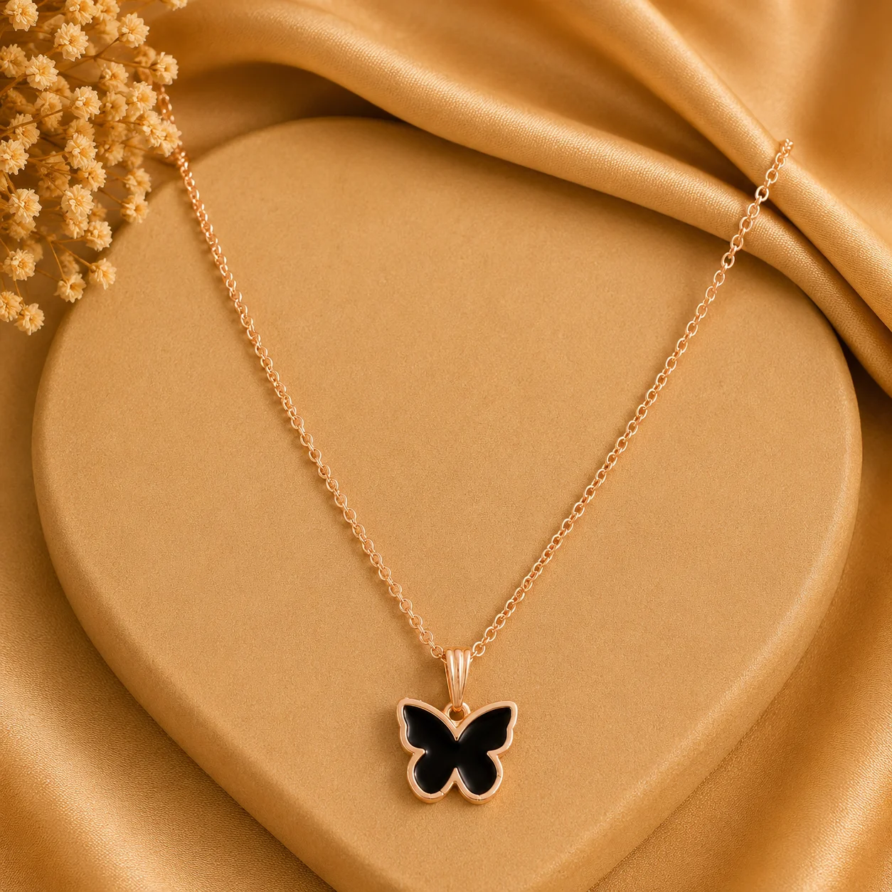 Butterfly Pendant Necklace for Women - Image 1